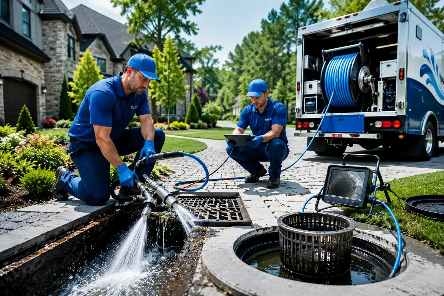 Local outdoor drain cleaning professionals in Junction, IL